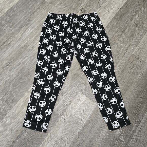 Disney Tim Burton's Nightmare Christmas 2 Piece Pajama Set Soft PJ Top & Pants L - Picture 4 of 12